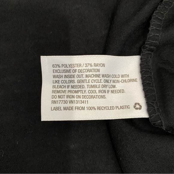 Xhilaration Black Drape Neck Criss Cross Front Crochet Open Back Dress, Size M - Picture 8 of 9